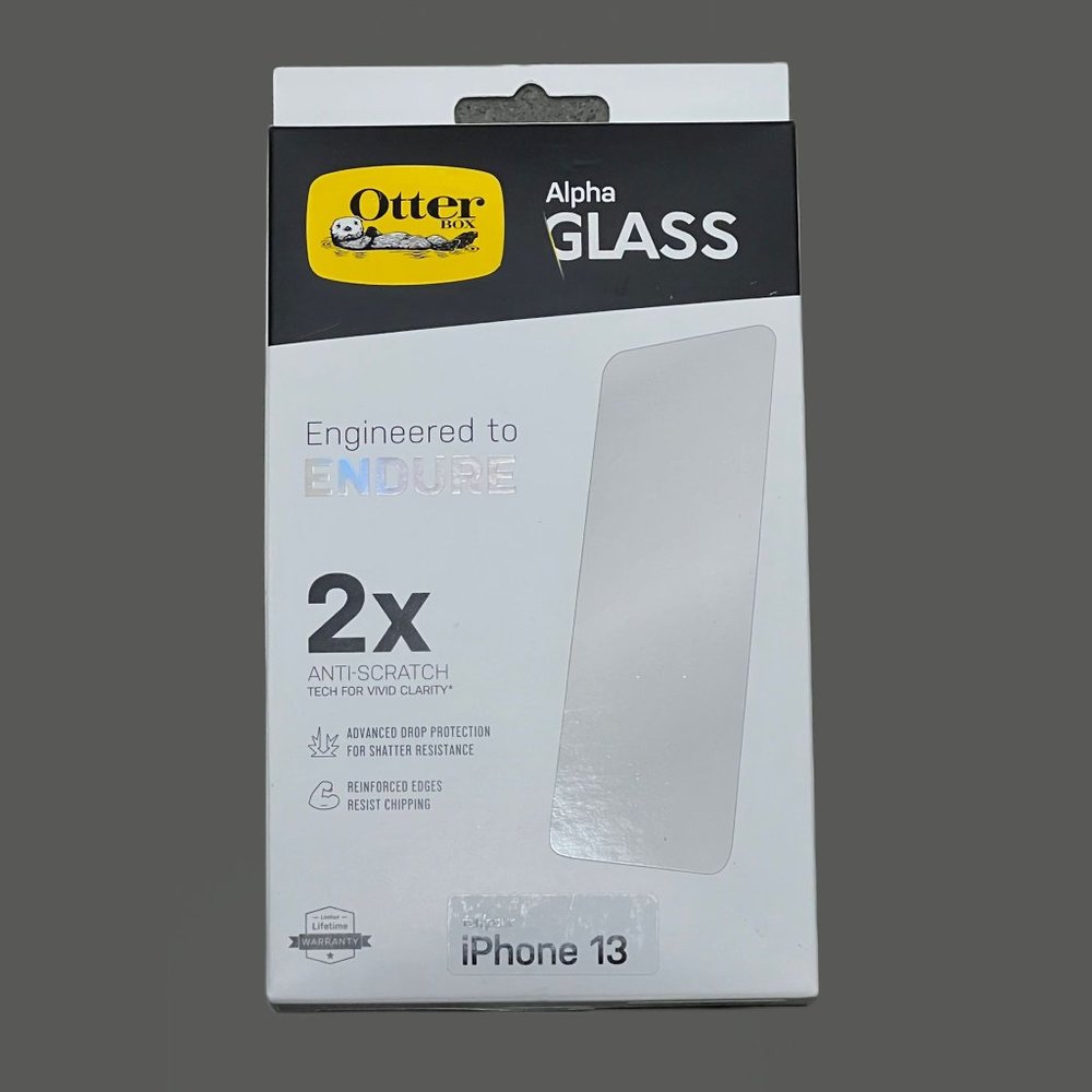 OtterBox iPhone 13 and iPhone 13 Pro Screen Protector Alpha Glass Privacy